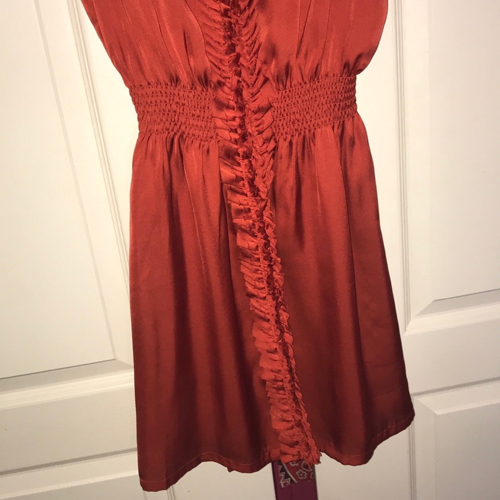 Theme Burnt Orange Dress - Picture 4 of 6